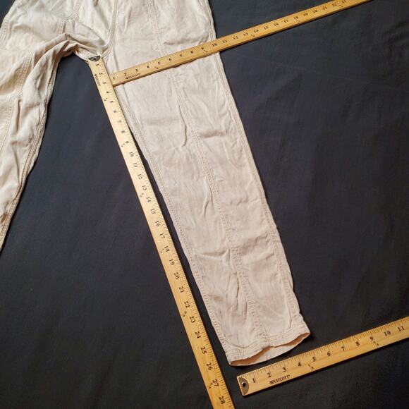 Faherty Women's Size XS Arlie Pull-On Linen Blend Pant Beige WBS2364 - Picture 3 of 9